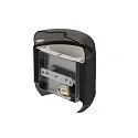SLV wall luminaire PANTILO ROPE G9 IP20, silver dimmable