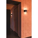 SLV wall luminaire PANTILO ROPE G9 IP20, silver dimmable