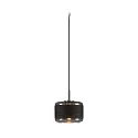 Luminaria colgante PANTILO ROPE 19 E27 IP20, plata regulable