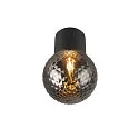 SLV ceiling luminaire VARYT round E14 IP44, black