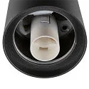 SLV ceiling luminaire VARYT round E14 IP44, black