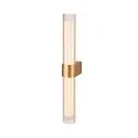Luminaria de pared LYGANT DOUBLE IP44, latón