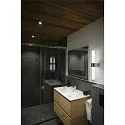 SLV Luminaria de pared LYGANT DOUBLE IP44, cromo