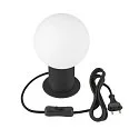 SLV Luminaria de mesa VARYT E14 IP20, negro