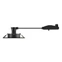 SLV Luminaria empotrable para techos NEW TRIA® 75 XL cuadrado GU10 IP20, negro