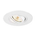 SLV recessed ceiling ring NEW TRIA® 75 XL round, white