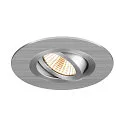 SLV Aro empotrado en el techo NEW TRIA® 75 XL redondo, aluminio