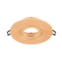 recessed ceiling ring NEW TRIA® 75 XL round, rose gold
