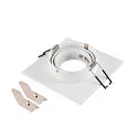 SLV Aro empotrado en el techo NEW TRIA® 75 XL cuadrado, blanco