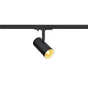 1-phase spot NOBLO® SPOT round, cardanic swivelling IP20, black dimmable