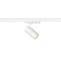 Foco trifásico TRACKSPOT V / 10-20W CCT Switch, conmutable, multipower, enfocable IP20, blanco 