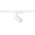 Foco trifásico TRACKSPOT V / 10-20W CCT Switch, conmutable, multipower, enfocable IP20, blanco 