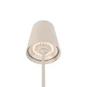 SLV battery table lamp VINOLINA TWO 3-CCT 3-fold, CCT Switch, with touch dimmer, conical, with charging station IP65