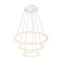 pendant luminaire ONE FLAT TRIPLE IP20, white dimmable