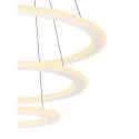SLV pendant luminaire ONE FLAT TRIPLE IP20, white dimmable