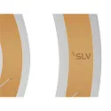 SLV pendant luminaire ONE FLAT TRIPLE IP20, brass, black dimmable