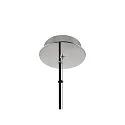 SLV Luminaria colgante PANTILO CONVEX 40 E27 IP20, cromo