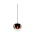 Luminaria colgante PANTILO CONVEX 29 E27 IP20, cromo