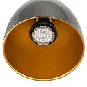 Foco monofásico PARA CONE 14 giratorio, giratorio GU10 IP20, negro, barnizado regulable