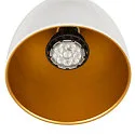 SLV 3-phase spot PARA CONE 14 swivelling, rotatable GU10 IP20, white, lacquered dimmable