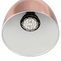 SLV 3-phase spot PARA CONE 14 swivelling, rotatable GU10 IP20, copper, lacquered dimmable