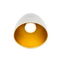SLV 1-phase pendant luminaire PARA CONE 14 GU10 IP20, white, lacquered dimmable