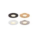 SLV Luminaria empotrable UNIVERSAL DOWNLIGHT IP20 PHASE 38° giratorio, CCT Switch, multipower, con cable a través de