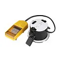 SLV Luz downlight UNIVERSAL DOWNLIGHT IP20 PHASE 38° giratorio, CCT Switch, juego de 12, con cable a través de