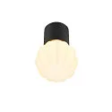 SLV ceiling luminaire VARYT without shade E14 IP44, black dimmable