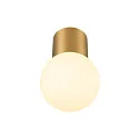 SLV ceiling luminaire VARYT without shade E14 IP44, brass dimmable