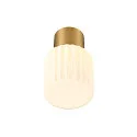 SLV ceiling luminaire VARYT without shade E14 IP44, brass dimmable