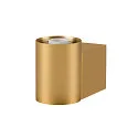 wall luminaire VARYT round, without shade E14 IP44, brass dimmable