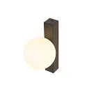 SLV Luminaria de pared SUN - PHASE angular G9 IP20, negro regulable