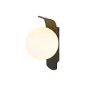 Luminaria de pared SUN - PHASE redondo G9 IP20, negro regulable