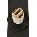 SLV Luminaria de pared SUN - PHASE redondo G9 IP20, negro regulable