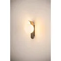 SLV Luminaria de pared SUN - PHASE redondo G9 IP20, negro regulable