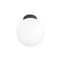 SLV Luminaria de techo SUN 20 redondo E27 IP20, negro regulable