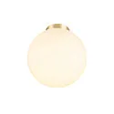 Luminaria de techo SUN 30 redondo E27 IP20, dorado regulable