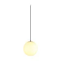 Luminaria colgante SUN 30 con cable abierto, en forma de bala E27 IP20, regulable