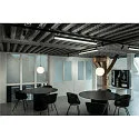 SLV Luminaria colgante SUN 30 con cable abierto, en forma de bala E27 IP20, regulable