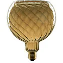 Segula Bombilla filamento Globe FLOATIG GLOBE 150 TWISTED - SMOKEY GREY - PHASE G150 ópalo E27 6W 230lm 1900K 330° regulable