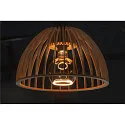 Segula Filamento luminoso FLOATING GLOBE 125 - SMOKEY BLACK- PHASE G125 mate E27 6W 220lm 1900K 330° regulable