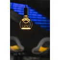 Segula Filamento luminoso FLOATING GLOBE 125 - SMOKEY BLACK- PHASE G125 mate E27 6W 220lm 1900K 330° regulable