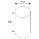 Segula LED lamp CANDLE - PHASE clear G9 3W 260lm 2200K 330° CRI 90-100 dimmable