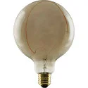 Segula Lámpara LED ILLUSION GLOBE 125 CRESCENT SLANTING - SMOKEY - PHASE G125 mate E27 6W 310lm 1900K 330° CRI 90-100 regulable