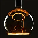 Lámpara LED FLOATING GLOBE 200 - SMOKEY BLACK- PHASE G200 mate E27 6W 300lm 1900K 330° regulable
