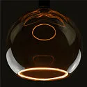 Lámpara LED FLOATING GLOBE 300 - SMOKEY BLACK- PHASE mate E27 8W 350lm 1900K 330° regulable