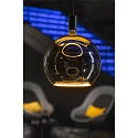 Segula Lámpara LED FLOATING GLOBE 300 - SMOKEY BLACK- PHASE mate E27 8W 350lm 1900K 330° regulable