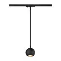 Luminaria colgante de 1 fase LIGHT EYE® 90 GU10 IP20, negro regulable