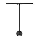 SLV Luminaria colgante de 1 fase LIGHT EYE® 90 GU10 IP20, negro regulable